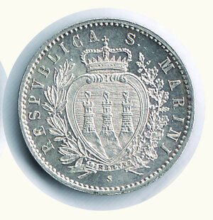 reverse: SAN MARINO - 50 Centesimi 1898