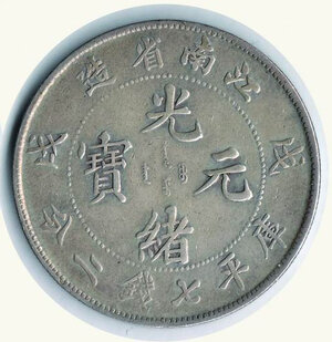 reverse: CINA - Kiang Nan - Dollar (1898)