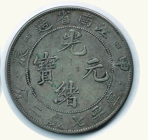 reverse: CINA - Kiang Nan - Dollar (1904)