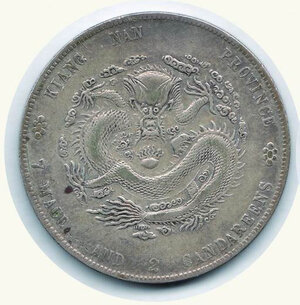 obverse: CINA - Kiang Nan - Dollar (1904)