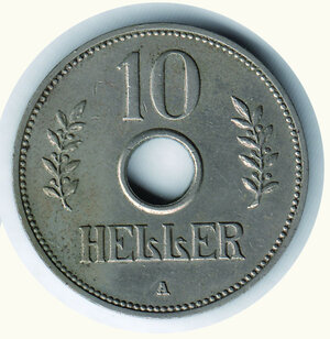 reverse: EST AFRICA IMPERIALE TEDESCO (DOA) - 10 Heller 1911° - Anno raro - KM 12.