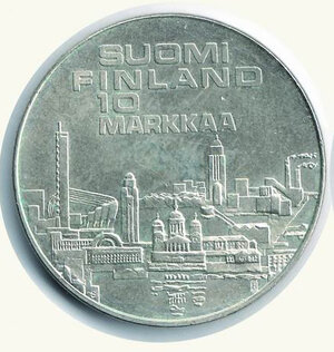 obverse: FINLANDIA - 10 Markka 1972 (campionati europei atletica).