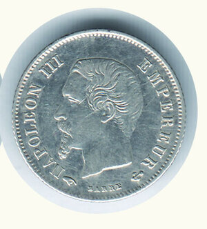 reverse: FRANCIA - Napoleone III - 20 Cent. 1860 - Zecca A.