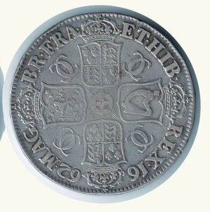 reverse: INGHILTERRA - Carlo II - Corona 1662