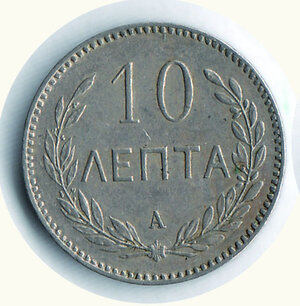 obverse: GRECIA - Creta 10 Lepta 1900 A