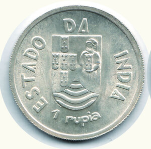 obverse: INDIA PORTOGHESE - 1 Rupia 1935 - KM 22.