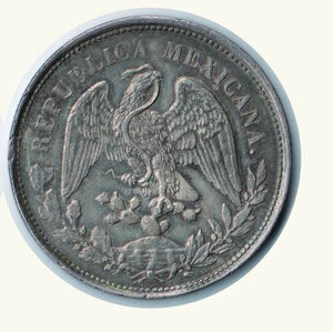 reverse: MESSICO - Peso 1902 - Mexico City - A.M. - KM 409,2