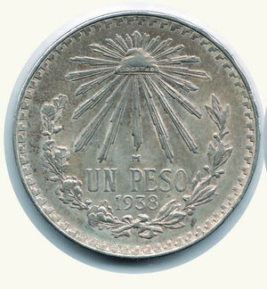 obverse: MESSICO - Peso 1938.