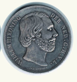 reverse: OLANDA - Guglielmo III - 2 1/2 Gulden