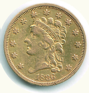reverse: STATI UNITI - 2,5 Dollari 1836 - Zecca Filadelfia - Kr 56.