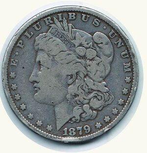 reverse: STATI UNITI - Dollaro Morgan 1879.