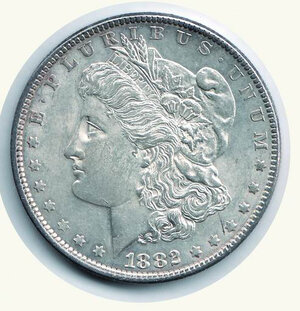 reverse: STATI UNITI - Dollar (Morgan) 1882