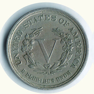 obverse: STATI UNITI - 5 Cent. 1883.
