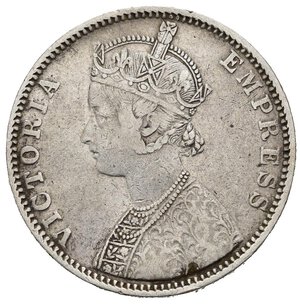 obverse: India Britannica. Victoria. Rupia 1901. Ag. BB