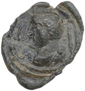 obverse: The Roman Empire.. PB Tessera, 1st century BC-1st century AD