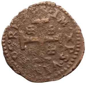 obverse: Abruzzo, Sulmona. Cavallo. Carlo VIII (1495). CU. MIR# 788 Var. NE.