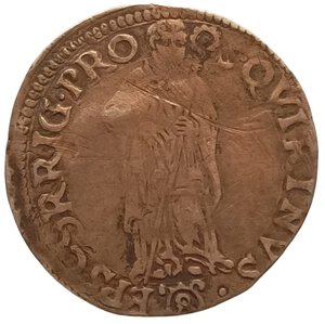 obverse: Emilia-Romagna, Correggio. Giulio da 8 Soldi. Anonime (1569 - 1580). RARA. AG. MIR# 108/1, CNI# 71/83. NE.