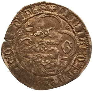 obverse: Lombardia, Milano. Grosso da 2 Soldi. Barnabò e Galeazzo II Visconti (1355 - 1378). AG. MIR# 102/1. NE.