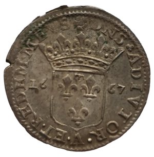 reverse: Toscana, Fosdinovo. Luigino 1667. Maria Maddalena Centurioni Malaspina (1667-1669). Mi. Cammarano# 71. NE.