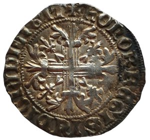 obverse: Napoli. Gigliato. Roberto d Angiò (1309 - 1343). AG. MIR# 28. NE.