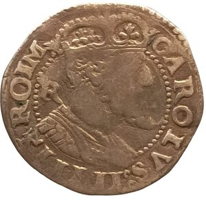 obverse: Napoli. Carlino. Carlo V (1516 - 1556). MOLTO RARA. AG. Magliocca# 60/2-3. NE.