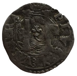 reverse: Napoli. Cinquina. Carlo V d Asburgo (1516 - 1556). RARA. AG. Magliocca# 72/4. NE.