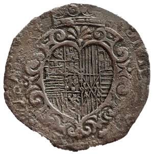 reverse: Napoli. ½ Ducato. Filippo III (1592 - 1621). RARISSIMA. AG. Pannuti-Riccio# 4, Magliocca# 3. NE.