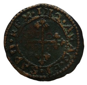 reverse: Sardegna, Cagliari. 1 Cagliarese 1712. Carlo VI (1708 - 1718). CU. Piras# 106, CNI# 13. NE.