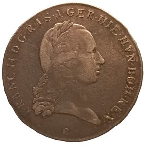 obverse: Belgio, Olanda Austriaca. Couronne/Kronenthaler 1796. Francesco II (1792 - 1795). Zecca: Praga. II° tipo. AG 873. KM# 62.1.