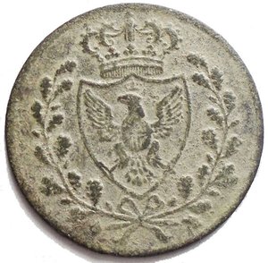 reverse: Casa Savoia. Carlo Felice. 1821-1831. 1 Centesimo 1826 Cu. Peso gr. 1,84. Patina verde chiaro