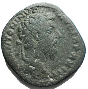 obverse: Impero Romano. Marco Aurelio (161-180). Sesterzio Ae. g 22,65. mm 31,3 x 31,7