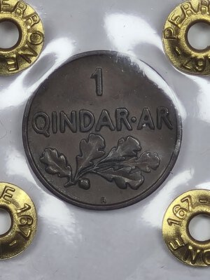 obverse: 1 QUINDAR 1927 ALBANIA QMB (PERIZIA PERRONE FABIO)