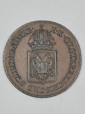 reverse: 1/2 KREUZER 1816 a AUSTRIA BB/SPL 