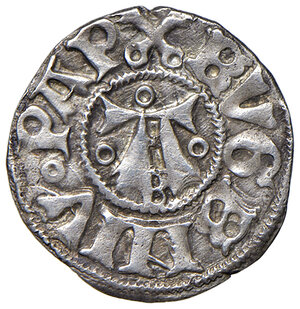 obverse: Ascoli. Eugenio IV (1431-1447). Bolognino AG gr. 0,94. Muntoni 25 var. I. Mazza 87. Berman 310. MIR 312/2. Ex Asta Internazionale del Titano 22/1985, 410. Raro. q.SPL