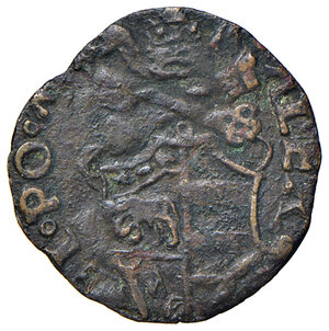 obverse: Ascoli. Alessandro VI (1492-1503). Quattrino AE gr. 1,16. Muntoni 28. Mazza 103. Berman 543. MIR 527. BB