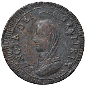 reverse: Ascoli. Pio VI (1775-1799). Madonnina da 5 baiocchi 1797 CU gr. 13,60. Muntoni 151. Mazza pag. 87. Berman 3007. MIR 2889/1. Molto rara. BB