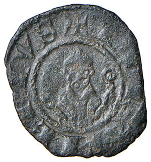 obverse: Berignone. Ranieri III Belforti vescovo di Volterra (1301-1321). Denaro piccolo o picciolo MI gr. 0,57. CNI 12/13. MIR 29. Molto raro. BB