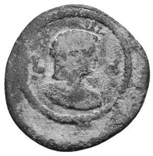 obverse: EGYPT. Antinoopolis. Circa 2nd-3rd centuries AD. Tessera (Lead, 22.20 mm, 4.07 g). Year 8 of Antinopolis era = 137/138 AD. Draped bust of Antinous right wearing hem-hem crown; L H (date) across field. Rev. Draped bust of Serapis-Helios right, H L (date) across field. Wilding 8c (this example); Dattari (Savio) 6445; Koln 3579. Grey-brown patina with light earthen deposits. Fine.Ex Roma Numismatics, E-sale 41, 2 December 2017, lot 475.                           Ex CNG, E-Auction 485, 10 February 2021, lot 327.
