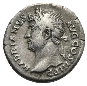 obverse: Hadrian, 117-138. Denarius (Silver, 18.10 mm, 3.03 g). Rome, circa 134-138. HADRIANVS AVG COS III P P Laureate head of Hadrian to left. Rev. NILVS Nilus reclining right on urn, holding cornucopiae in his left hand and reed in his right; at feet, hippopotamus; below, crocodile. RIC II (first edition), 310 var. (Hadrian right).  RIC (second edition), 1545.Cohen II, 188, 991 var. (Hadrian right). Toned. Very Fine. Extremely rare.



