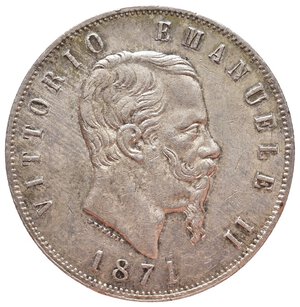 VITTORIO EMANUELE II 50 Centesimi 1863 M Valore argento Q.Fdc