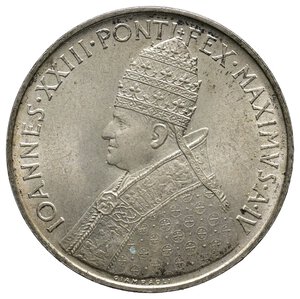 reverse: VATICANO - Giovanni XXIII - 500 Lire argento 1962 Concilio FDC