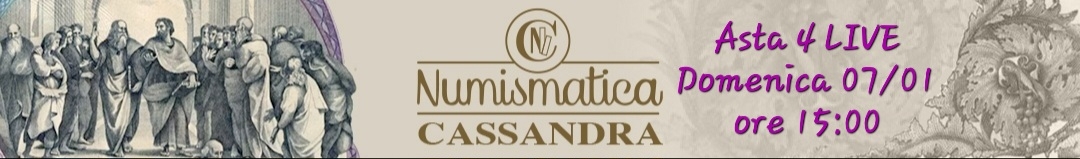 Banner Numismatica Cassandra Asta 4