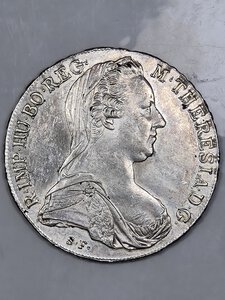 obverse: 1 TALLERO 1780 AUSTRIA 