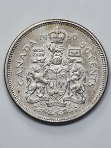 reverse: 50 CENT CANADA 1960 BB+