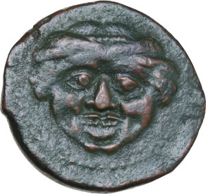 obverse: Kamarina. AE Tetras, 425-405 BC
