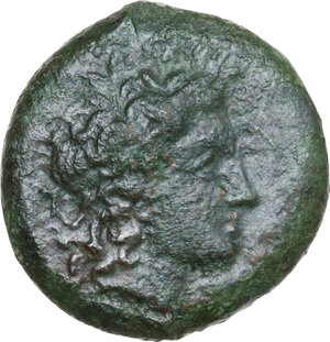 obverse: Morgantina. AE 21 mm, c. 339/8-317 BC