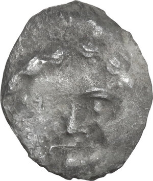 obverse: Motya. AR Litra, c. 405-397 BC