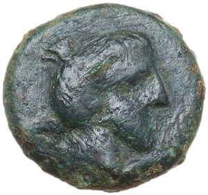 obverse: Nakona. AE 12 mm, 330-310 BC