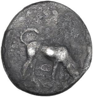 obverse: Segesta. AR Didrachm, c. 480-475 BC