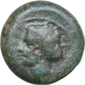 obverse: Syracuse.  Second Democracy (466-405 BC).. AE Hemilitron, c. 415 BC